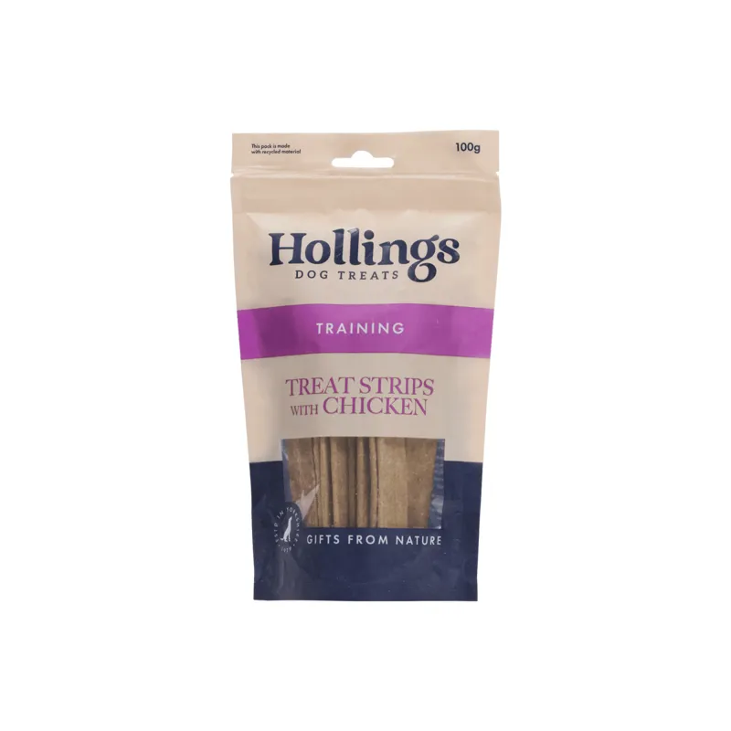 Hollings Treat Strips Chicken 100g